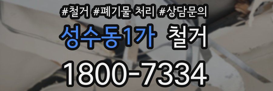 성수동1가 철거