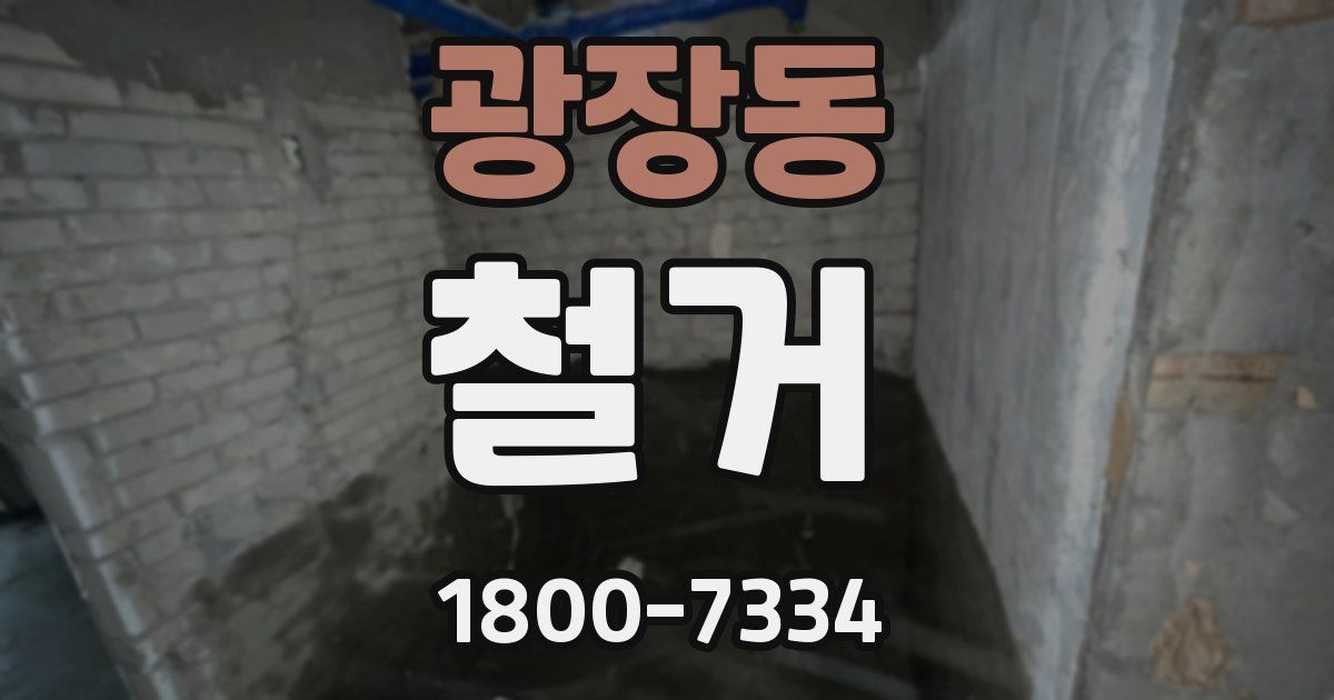 광장동 철거