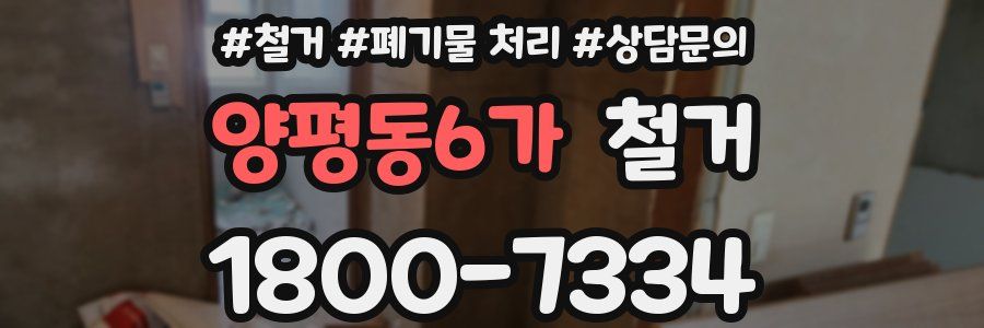 양평동6가 철거