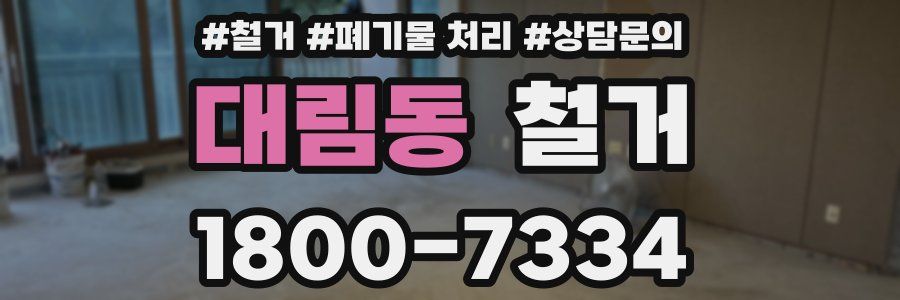 대림동 철거
