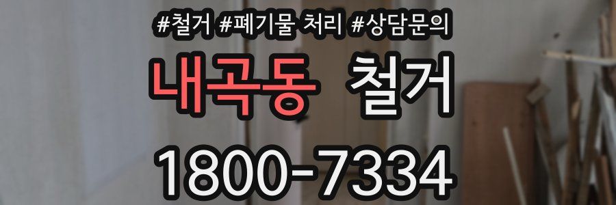 내곡동 철거