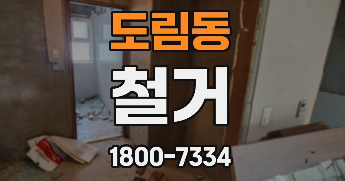 도림동 철거