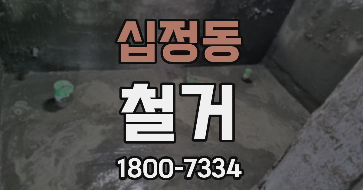 십정동 철거
