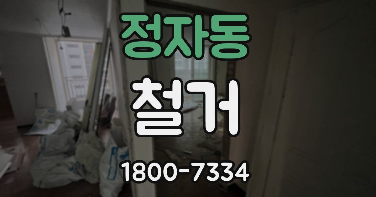 정자동 철거
