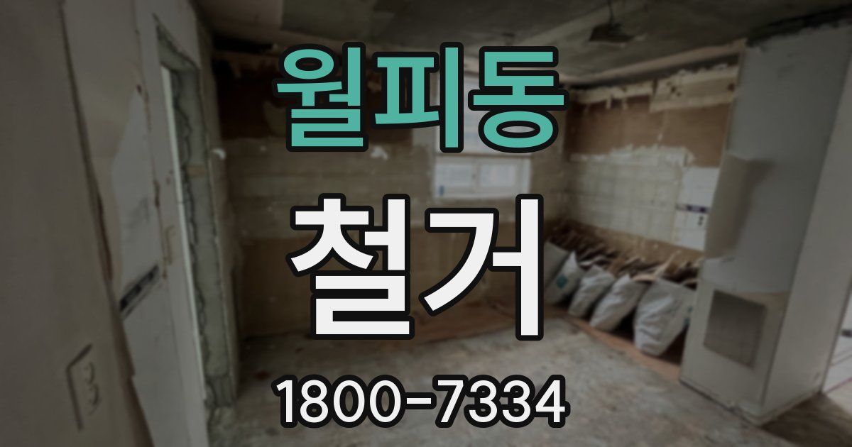 월피동 철거