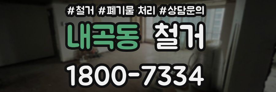 내곡동 철거