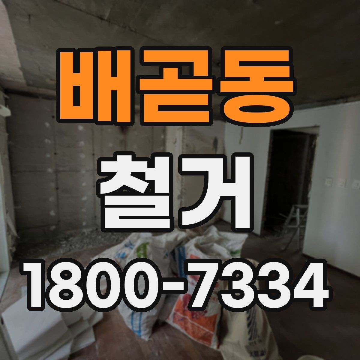 배곧동 철거 공사에서 자주 비교하는 항목들