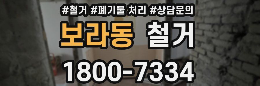 보라동 철거