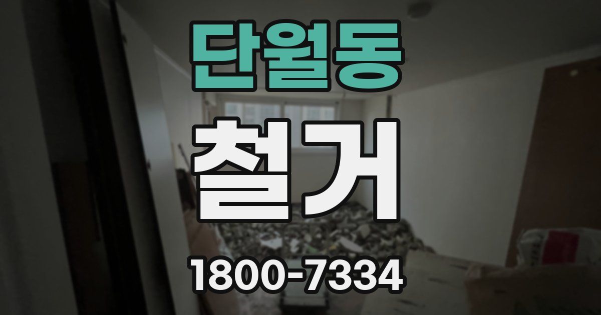단월동 철거