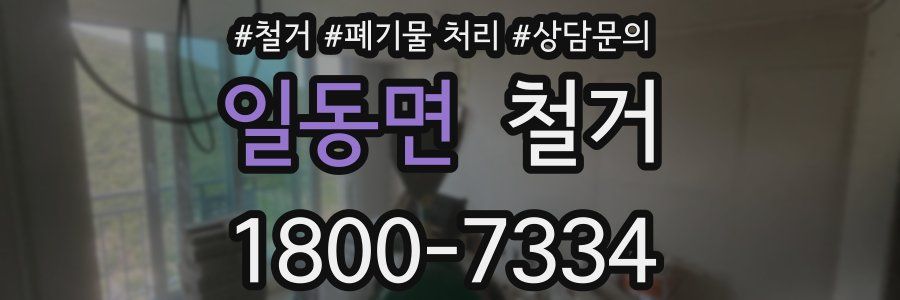 일동면 철거