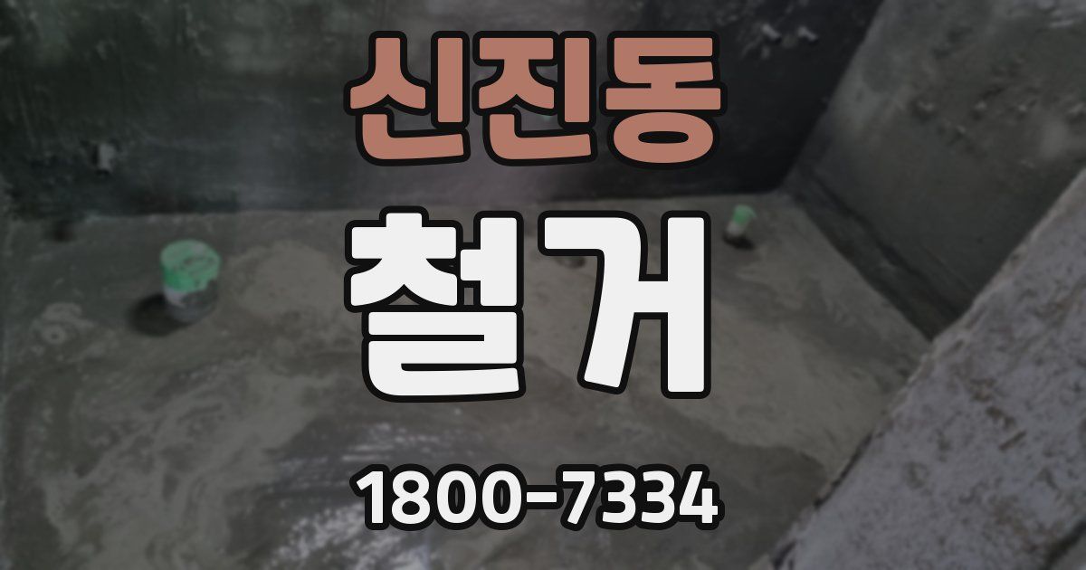 신진동 철거