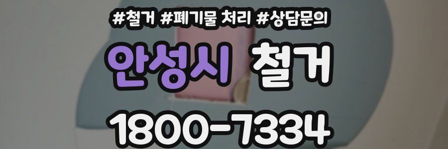 안성시 철거