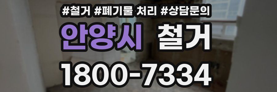 안양시 철거
