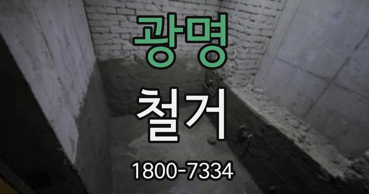광명 철거