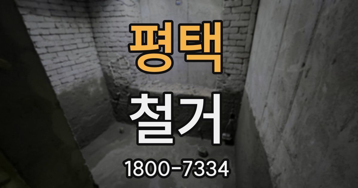 평택 철거