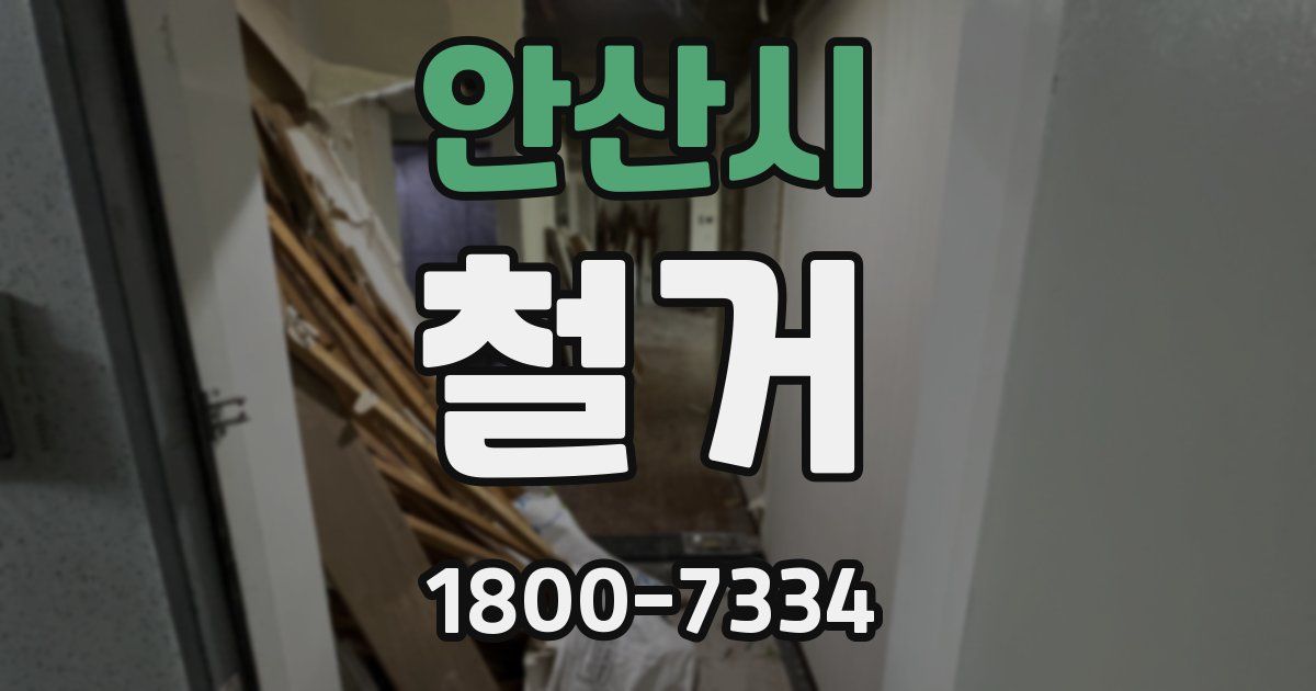안산시 철거
