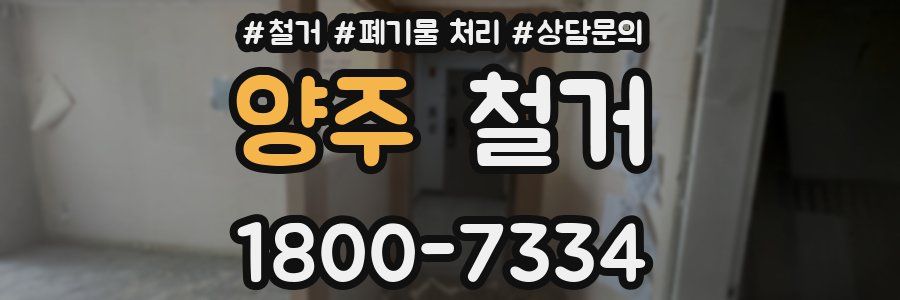 양주 철거