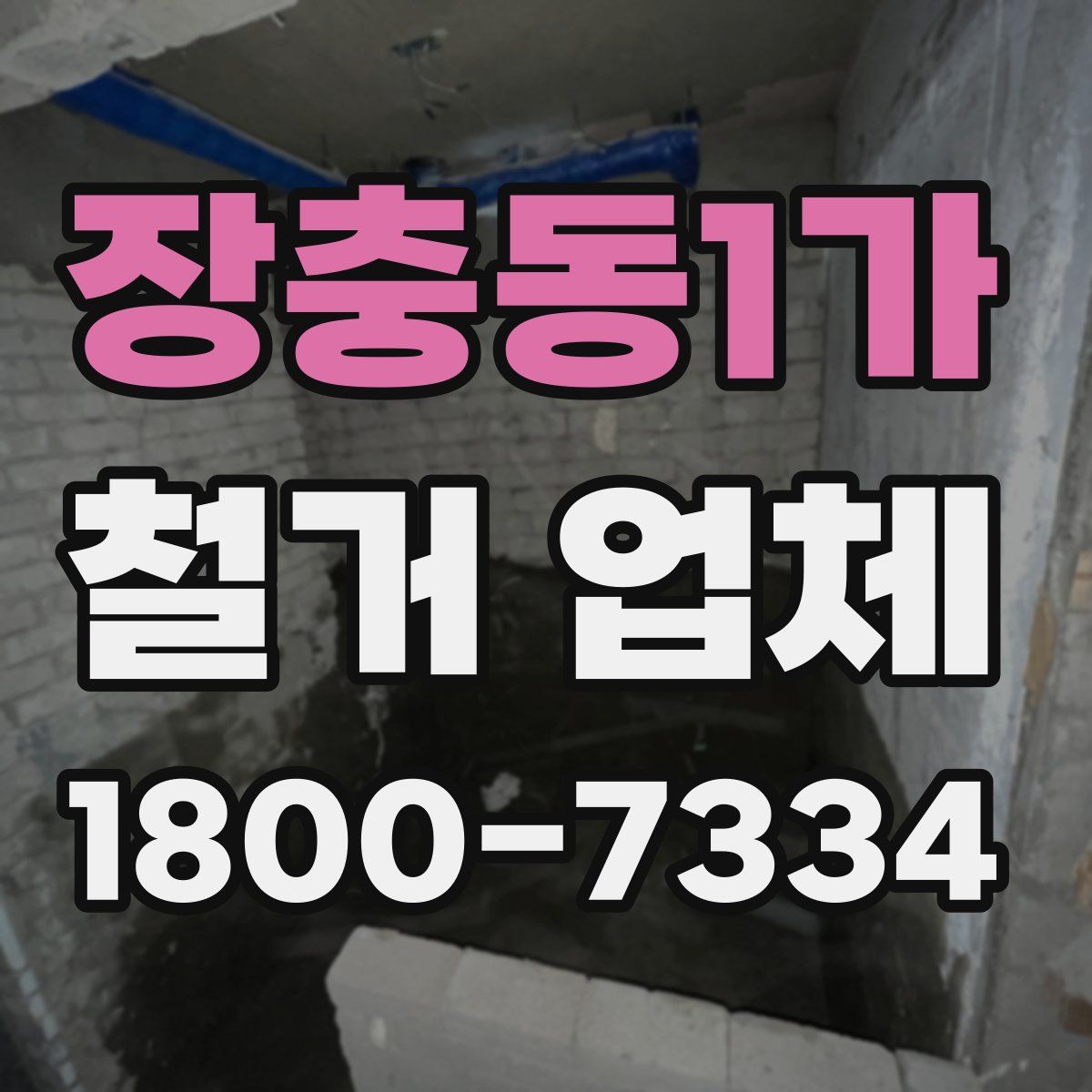 장충동1가 철거 업체