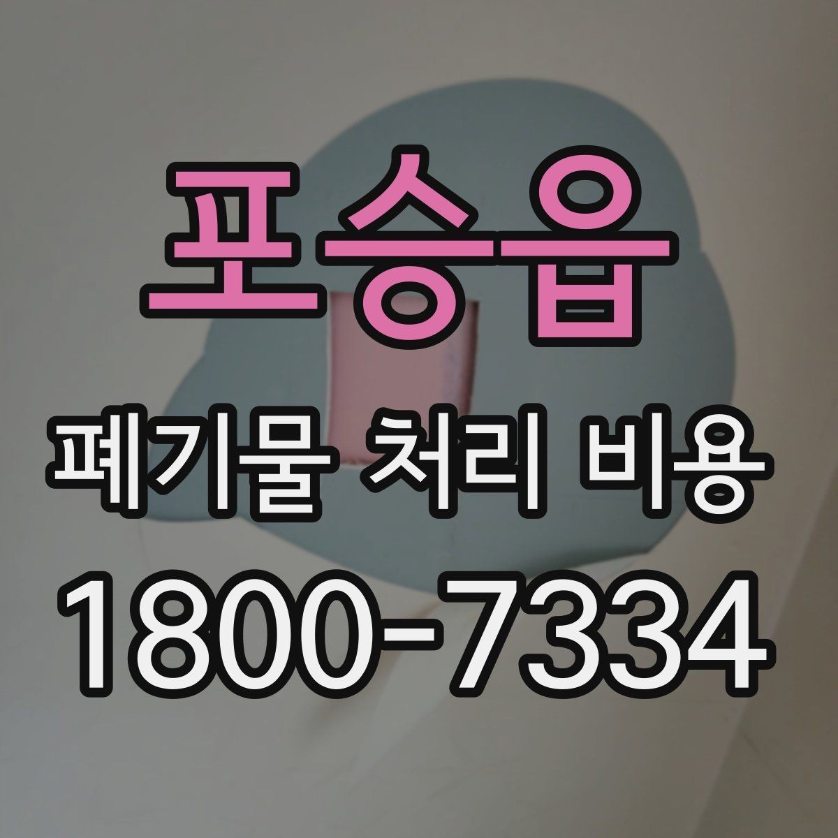 포승읍 폐기물 처리 비용 관련해 알아두면 좋은 법적 기준