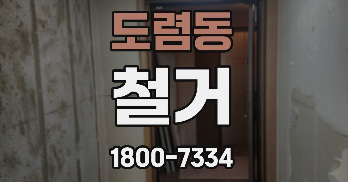 도렴동 철거