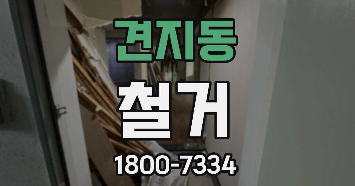견지동 철거