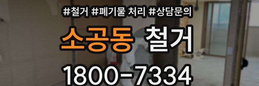 소공동 철거
