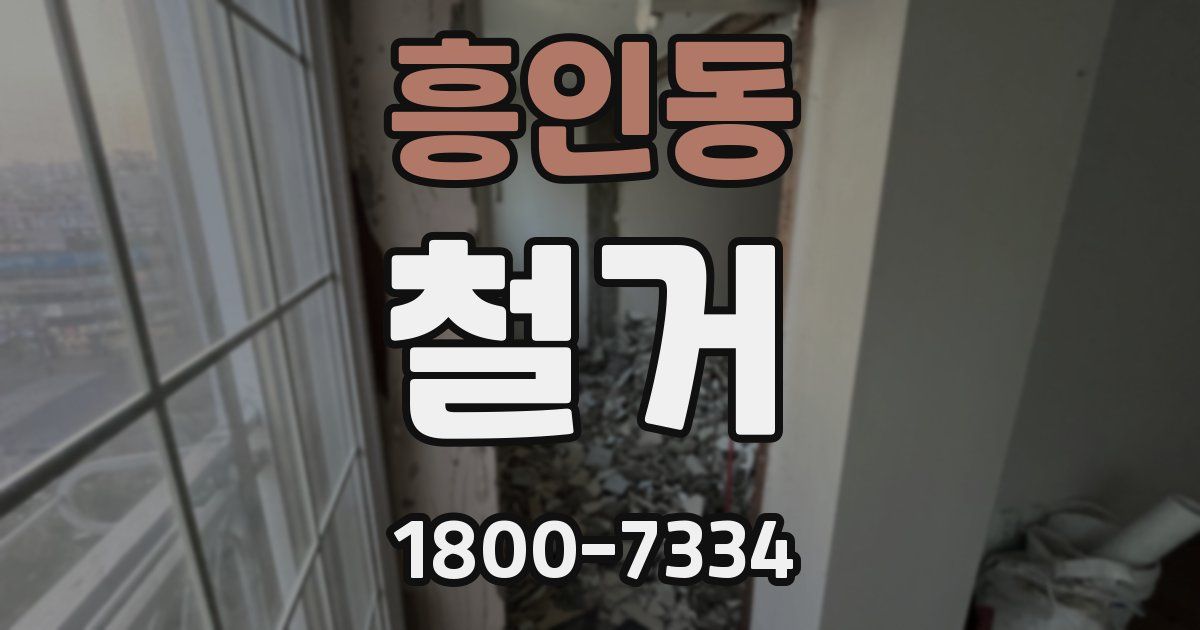 흥인동 철거