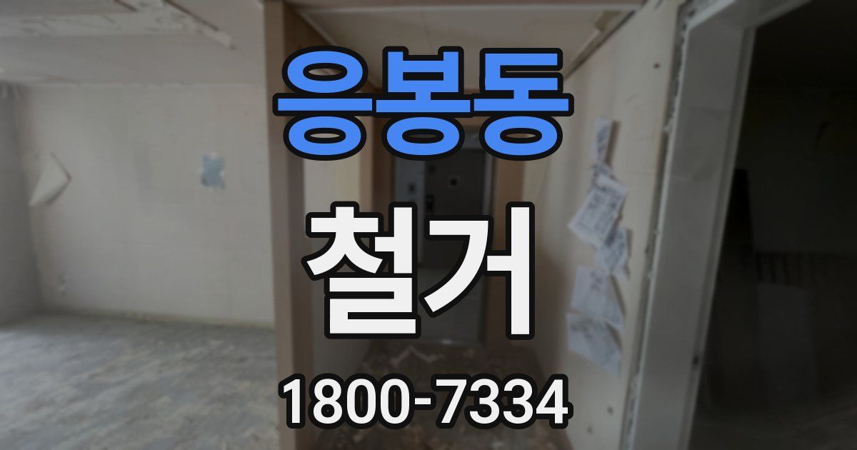 응봉동 철거