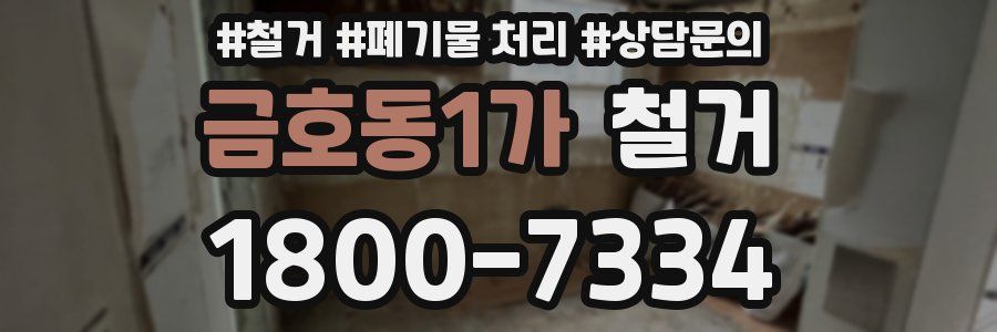 금호동1가 철거