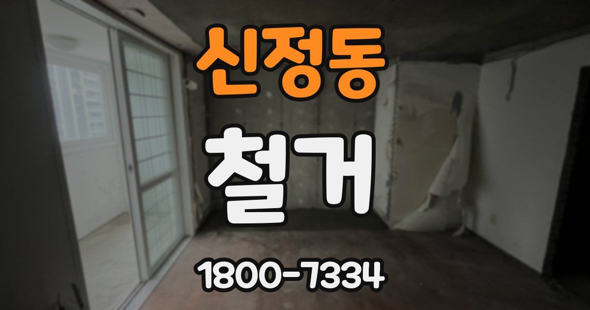 신정동 철거
