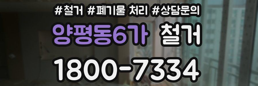 양평동6가 철거