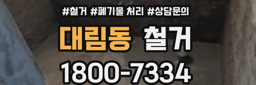 대림동 철거
