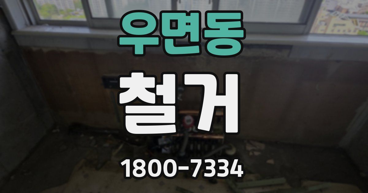 우면동 철거