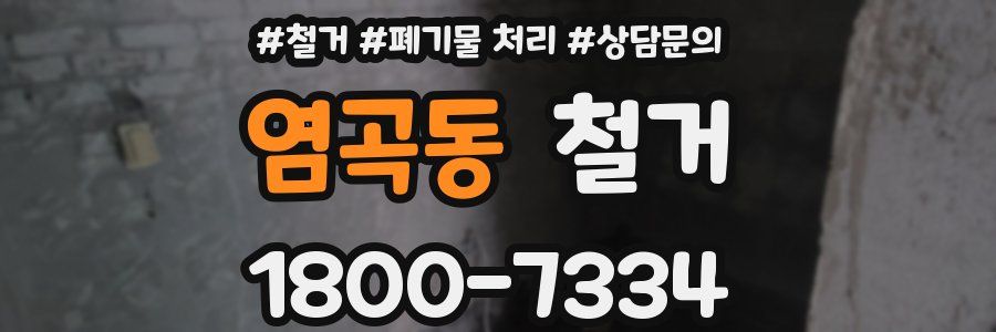 염곡동 철거