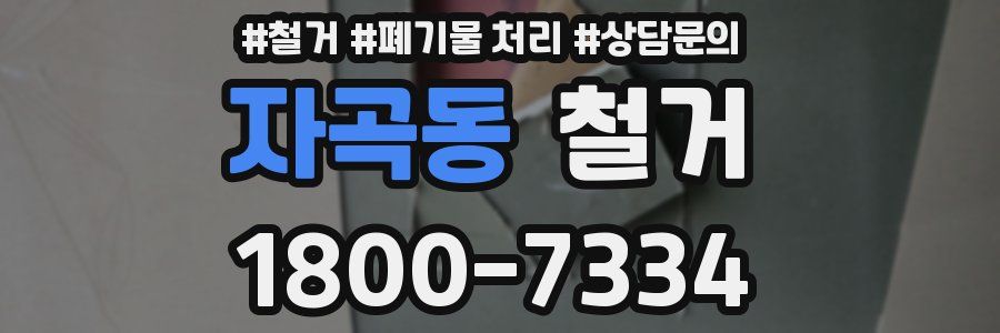 자곡동 철거