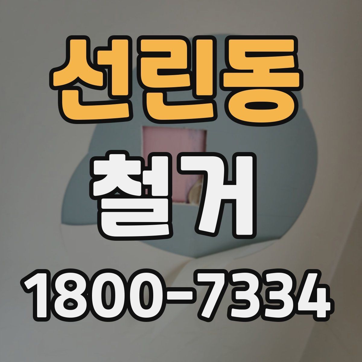 선린동 철거 전 승강기와 통행 동선 확보하기