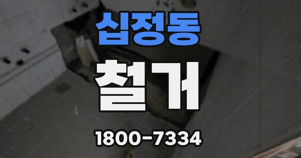 십정동 철거