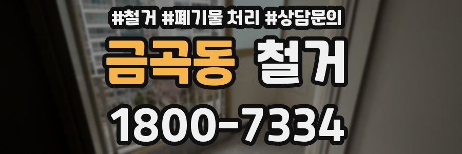 금곡동 철거