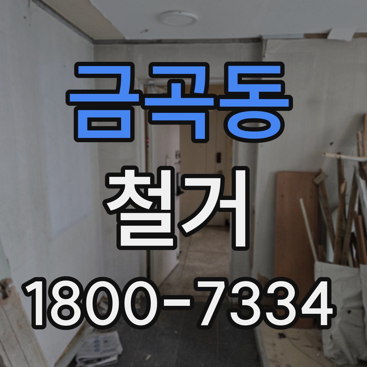 금곡동 철거