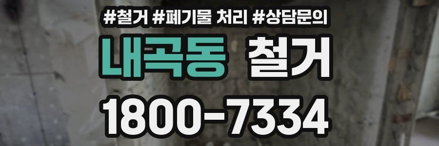 내곡동 철거
