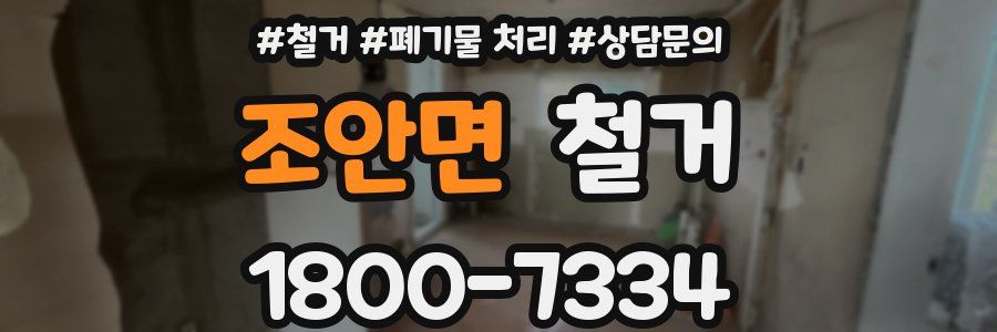 조안면 철거