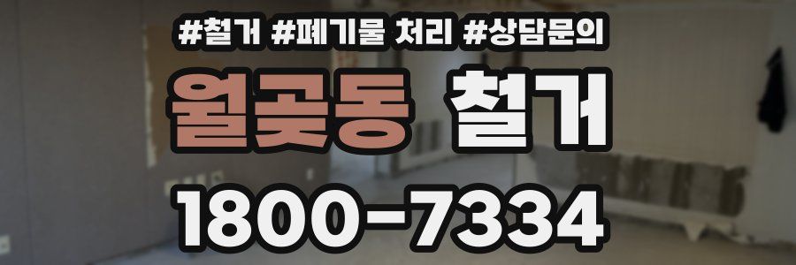 월곶동 철거