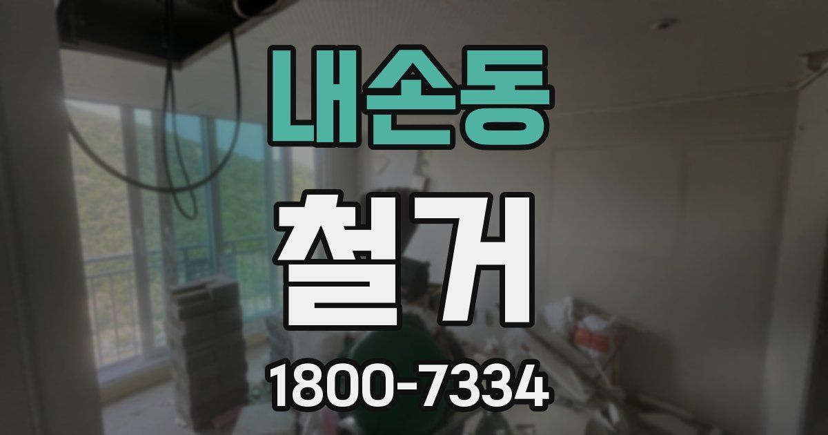 내손동 철거