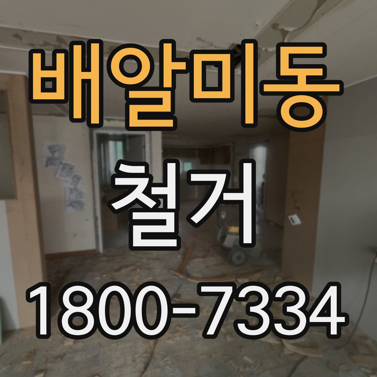 배알미동 철거