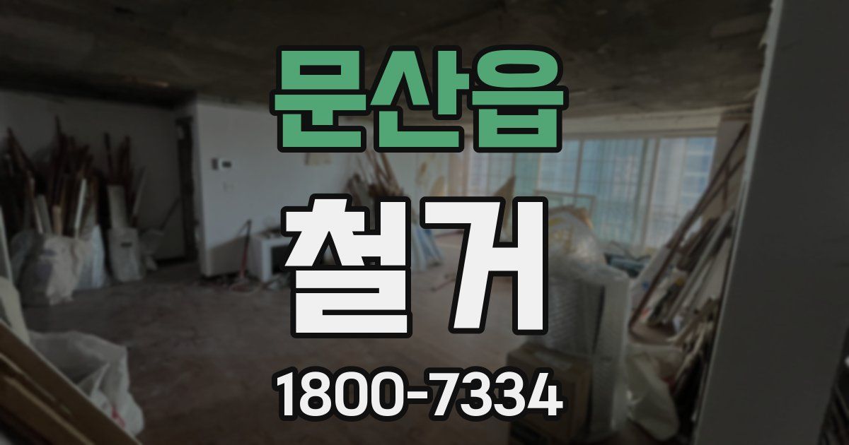 문산읍 철거