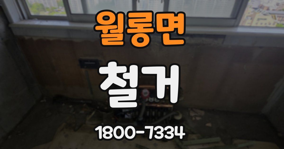 월롱면 철거