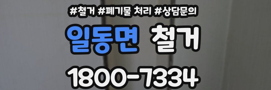일동면 철거