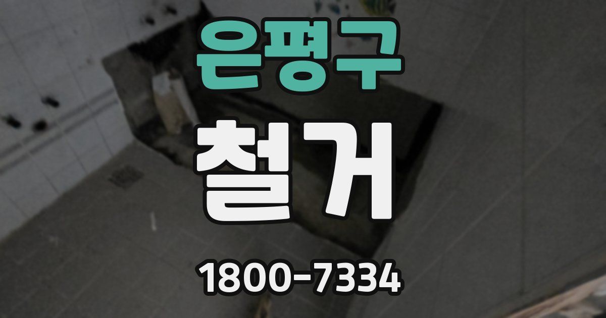 은평구 철거