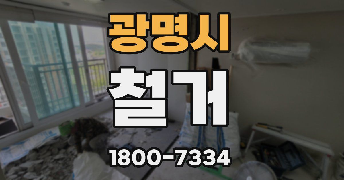 광명시 철거