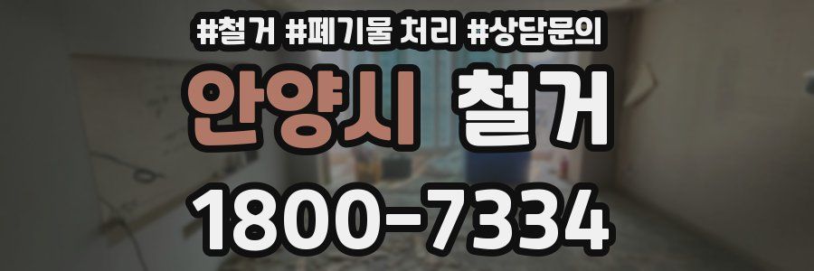 안양시 철거